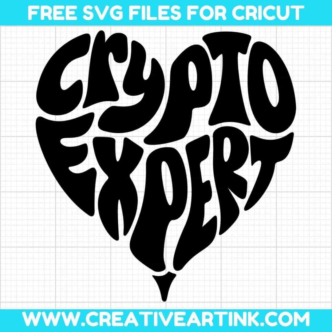 Crypto Expert SVG cut file for cricut