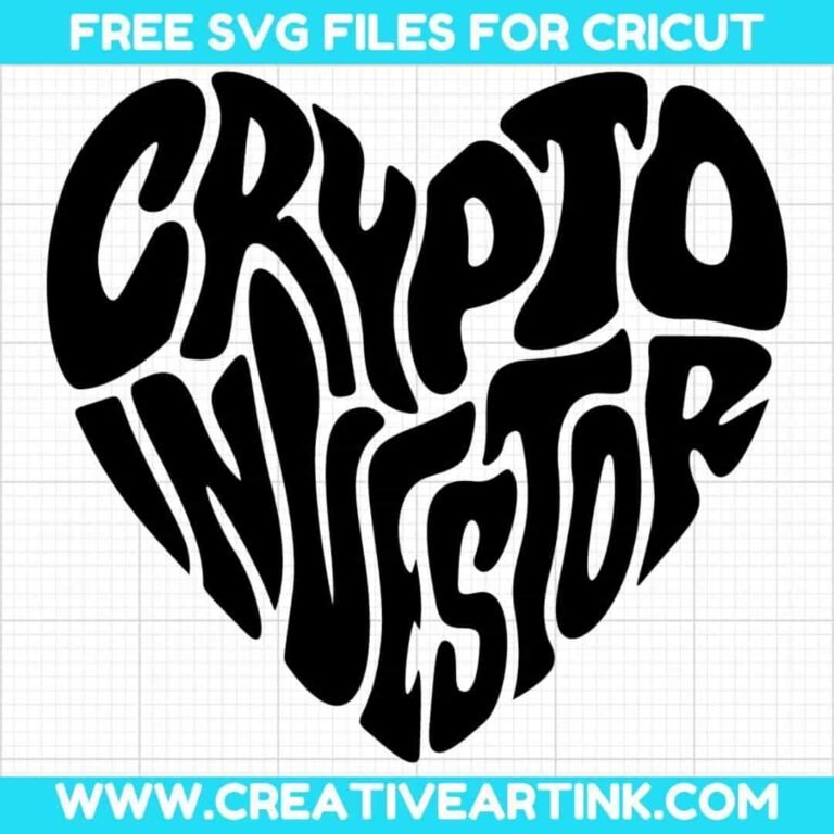 Crypto Investor SVG cut file for cricut