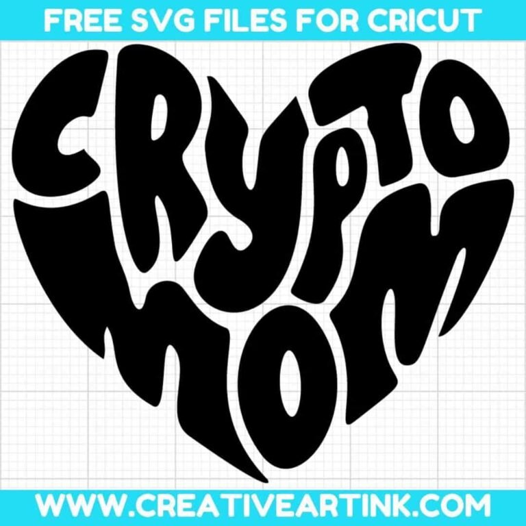 Crypto Mom SVG cut file for cricut