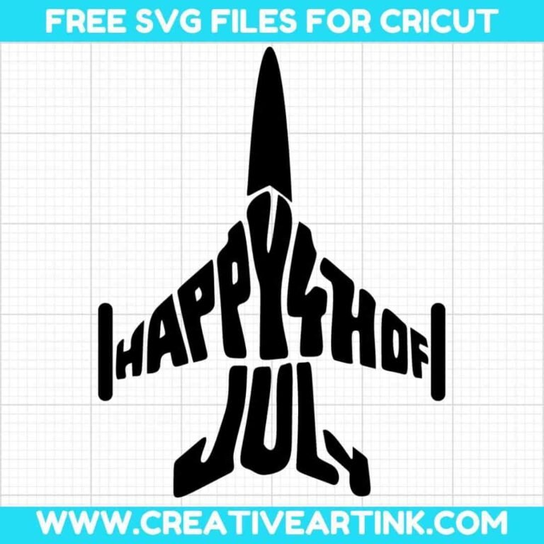 Air Force, Happy 4th Of July SVG file for Cricut