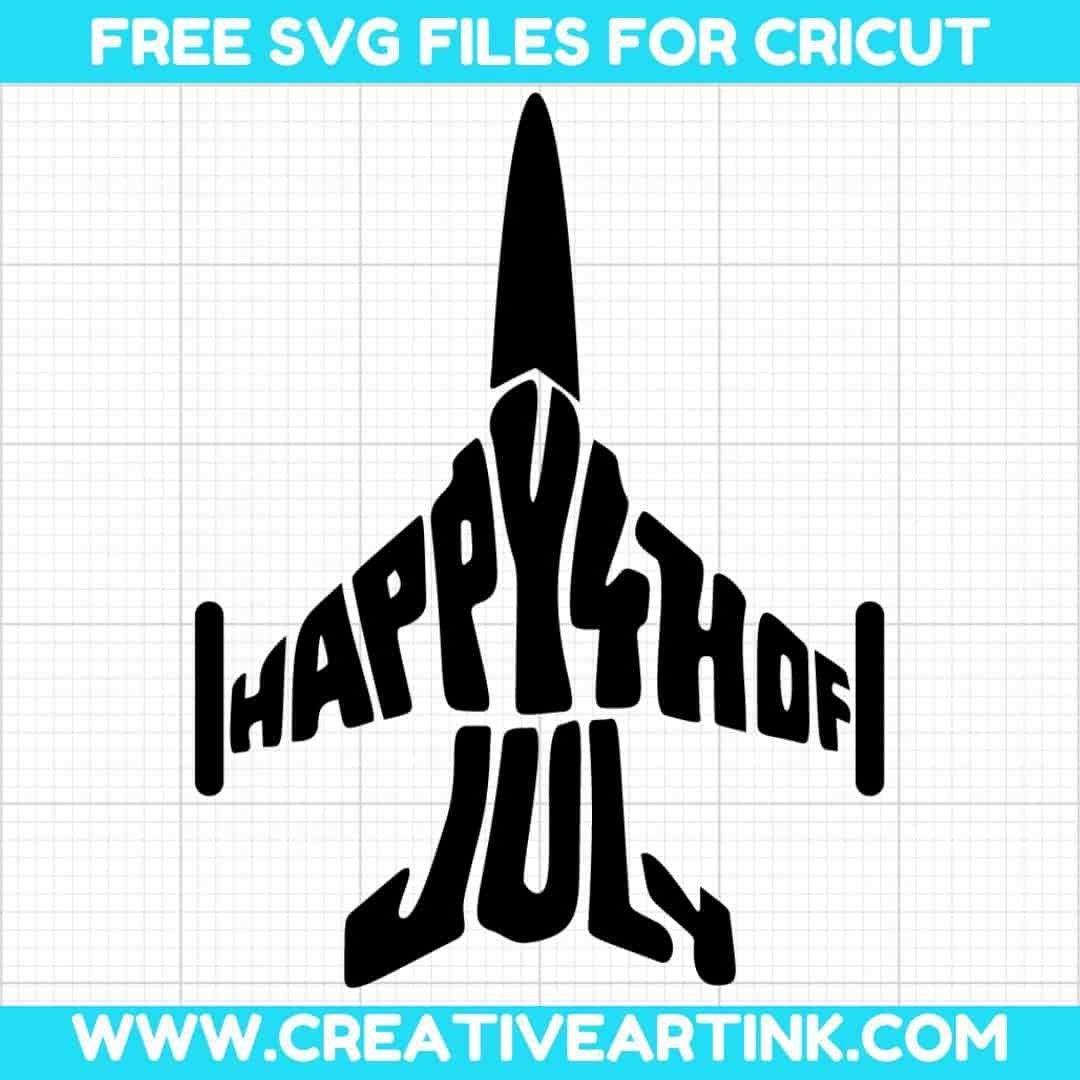 Air Force, Happy 4th Of July SVG file for Cricut