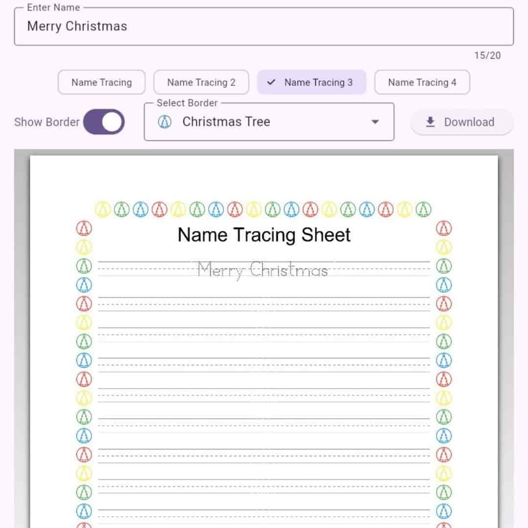 Christmas-Tracing-Practice-Sheet