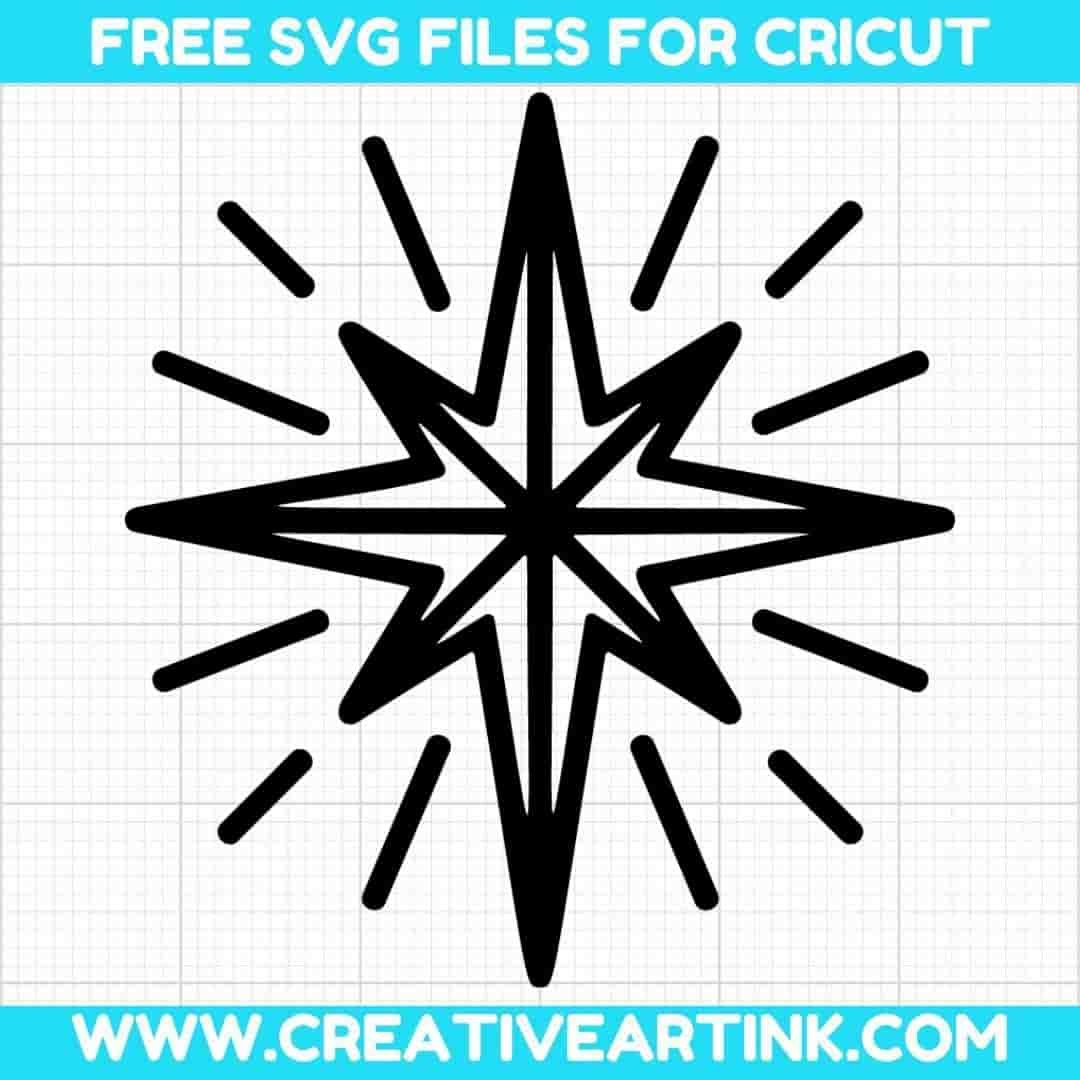 Bethlehem Star SVG Cut File for Cricut