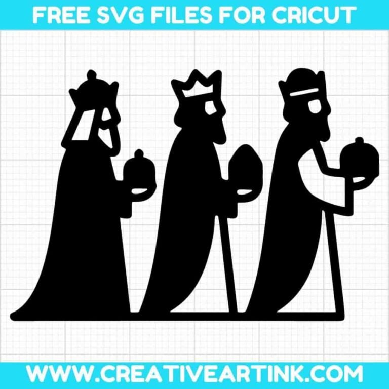 Three Wise Men SVG Cut File for Cricut